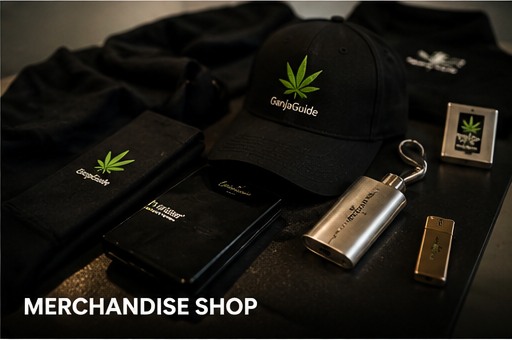 GanjaGuide marketing en merchandise